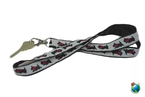 Scottish Terrier Schlüsselband Schlüssel & Abzeichen Halter - Bild 1 von 1
