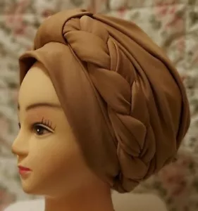 Nigeria African Turban for women, chemo cap auto gele, boho, headwear, hijab hat - Picture 1 of 8