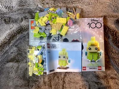 LEGO Disney 100th Celebration TINKERBELL 192 Brickheadz NEW - Image 1 of 4