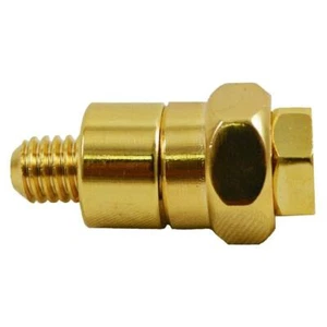 Amplificador de cable de alimentación de audio para automóvil instalación enchapado en oro GM terminal de poste lateral largo de batería - Imagen 1 de 3