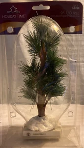 Árbol de fibra óptica Dept 18 Holiday Time 9" - J040473A - NUEVO - Imagen 1 de 2