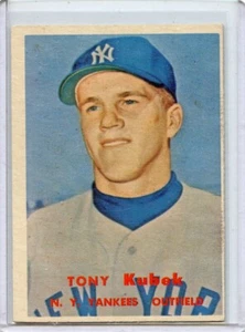 1957 Topps Tony Kubek New York Yankees #312 ⭐️💥🎯 VGEX - Picture 1 of 2