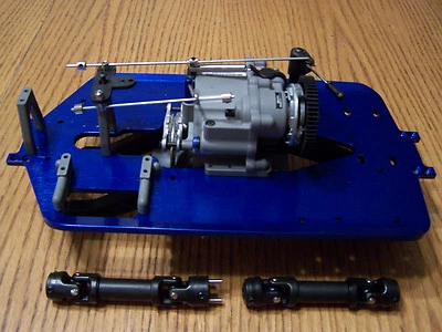 Fits 4907 3.3 T-Maxx Aluminum Chassis Transmission Drive Shaft Linkage 2 .5 4910 - Image 1 of 4