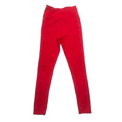 Leggings STOIC Rojo Brillante Poliéster Spandex Talla S Pequeña Entrenamiento SICZ2E4 Foto 1 de 4