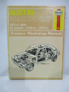Haynes - Austin Allegro - 1973 to 1980 - All Models - Owners Workshop Manual 701 - Picture 1 of 7