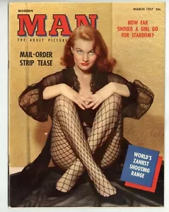 Modern Man 1957 Andre De Dienes June McCall 60pgs Female Pin Ups Magazine M34343 - Picture 1 of 1