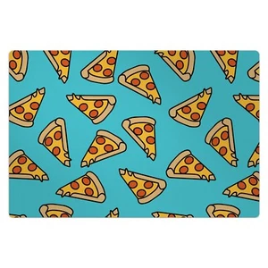 Teppich 60x90 cm Vinylmatte Bodenmatte Dekoration Pizza Italy Essen - Bild 1 von 5