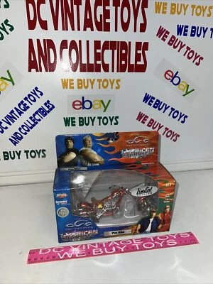 ERTL Joyride 2005 Fire Bike OCC Orange County Choppers American Chopper 1:18 New - Image 1 of 4