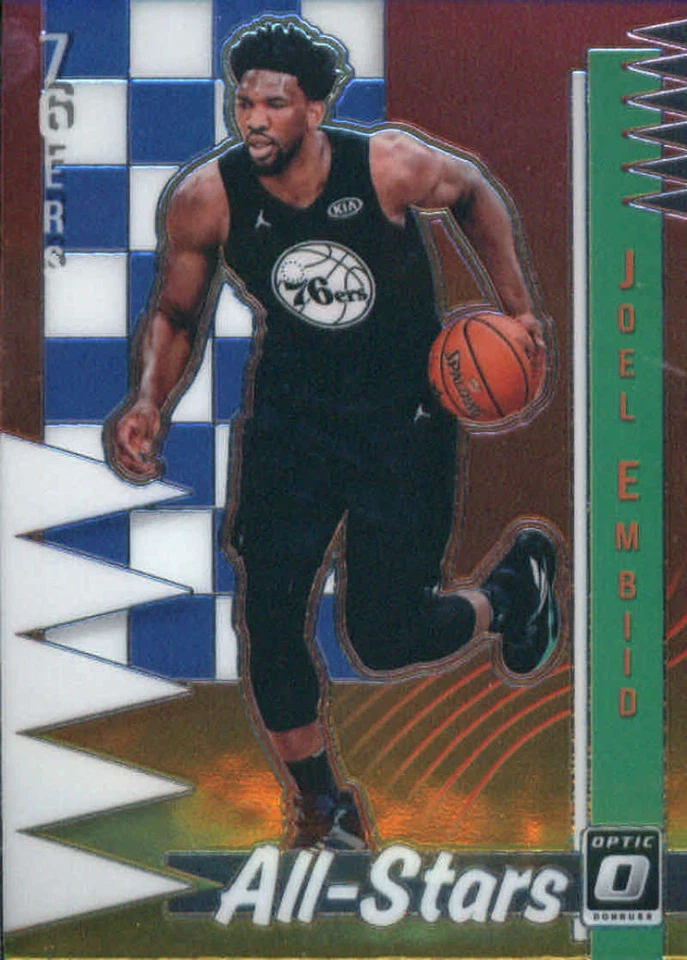 Joel Embiid 2018-19 Donruss Optic All-Stars #15 76ers - Image 1 of 1