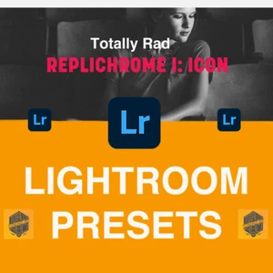 REPLICHROME I icon LIGHTROOM PRESETS film looks camera PHOTOGRAPHY editing ADOBE - Afbeelding 1 van 8