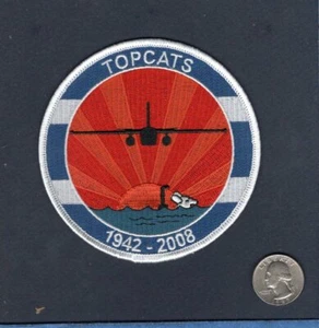 VS-31 TOPCATS DECOM 2008 Lockheed S-3B S-3 VIKING US Navy Squadron Cruise Patch - Picture 1 of 1
