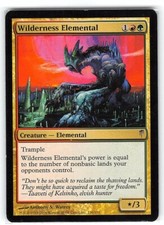Wilderness Elemental *Uncommon* Magic MtG x1 Coldsnap MP