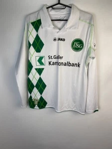 Camiseta de fútbol manga larga St Gallen Jako 2011-12 visitante talla S - Imagen 1 de 5