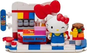 Onda Sanrio Characters Cafe Block Toy Kit - Hello Kitty Burger Shop - Picture 1 of 3