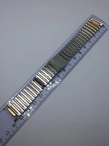 Vintage Edox Uhrenarmband Edelstahl, Herren 18mm Swiss Made #PMS01 - Bild 1 von 8