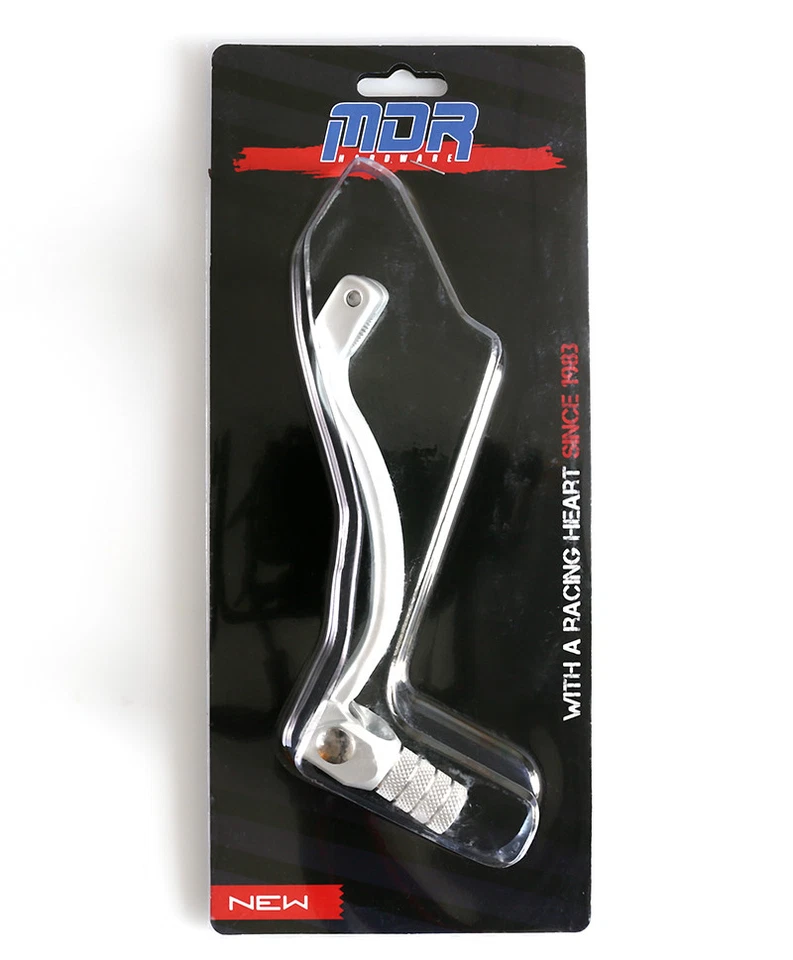 Palanca de cambios de aleación Yamaha YZ 250 1999-2004 herrajes MDR plateados Foto 1 de 1
