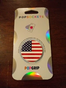 Poignée de téléphone PopSockets drapeau américain POPGRIP - Photo 1 sur 4