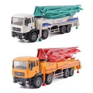 KDW 1:55 Diecast Concrete Pump Truck Alloy Engineering Vehicle Model Kids Toys - Picture 1 of 21