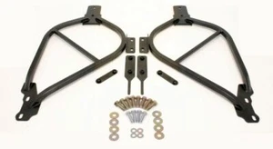 BMR Bolt-On Subframe Connectors - Black Hammertone for 14-17 Chevy SS - Imagen 1 de 1
