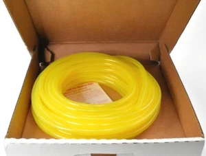 Tubo de línea de combustible amarillo Tygon 50' genuino F-4040-A 3/16" ID x 5/16" OD hecho en EE. UU. - Imagen 1 de 2