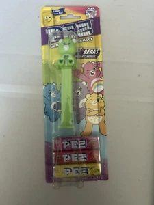 NEW Sealed 2022 PEZ Care Bears Green Good Luck Bear on Card - Picture 1 of 4