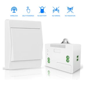 Mini Funk Empfänger 433MHZ Funkschalter System Wandschalter Lichtschalter 230V - Bild 1 von 16
