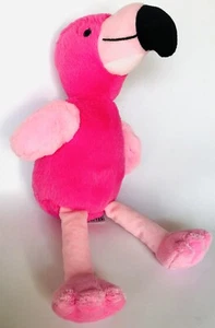 Pink Flamingo Bird Plush 11” Zoovenir Soft Exotic Stuffed Animal Toy Cute Clean - Picture 1 of 4
