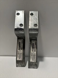 Everbilt Solid Door Stop Zinc Plated 594 607 Pair (19) - Picture 1 of 8