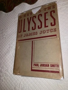 rare 1934 James Joyce Ulysses - A Key to the - HC DJ 1st ed. thus - Picture 1 of 9