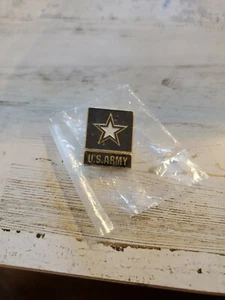 US ARMY STAR LOGO (1") Sombrero Militar Pin fq - Imagen 1 de 2