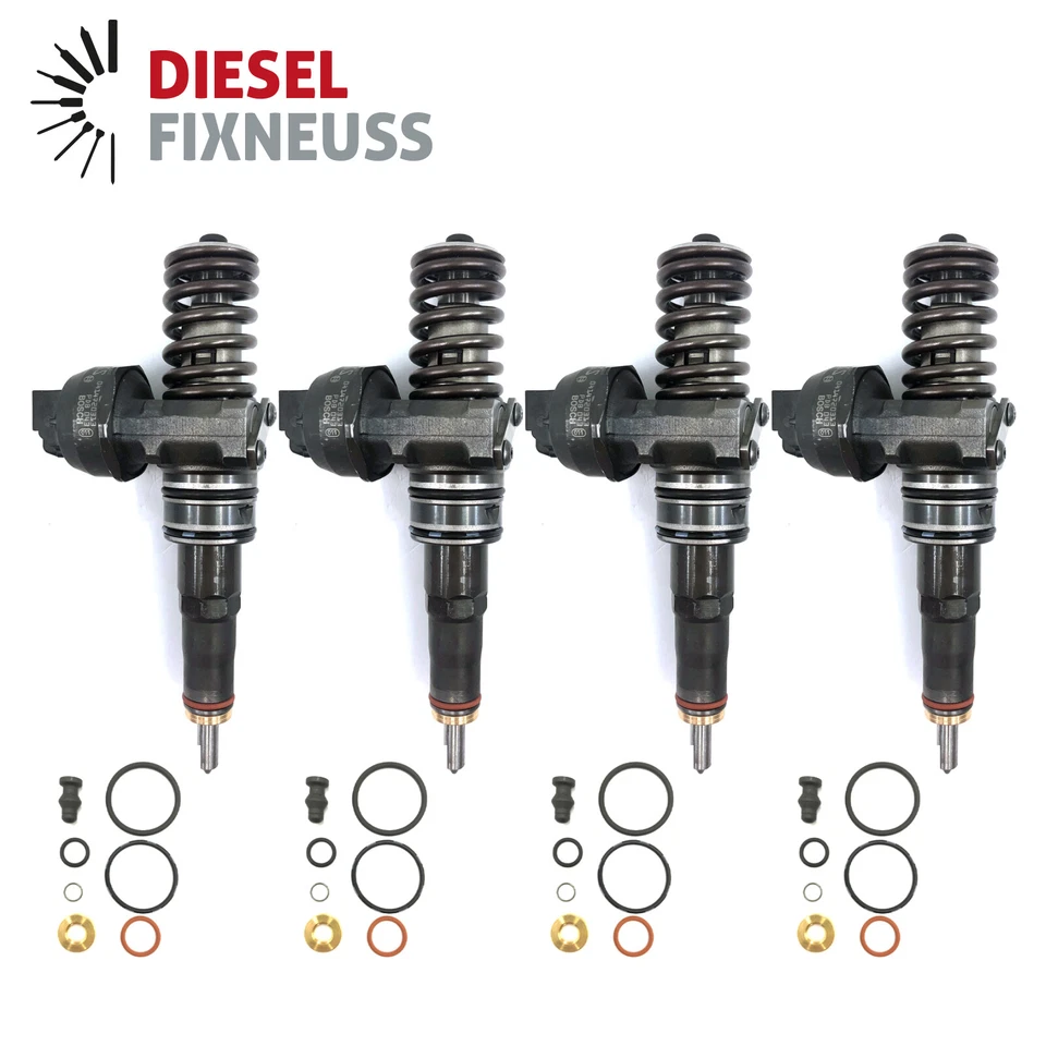 4x Bosch Pump Nozzle Unit PDE 0414720215 038130073AG VAG 1.9TDi 1.4TDi Injector - Image 1 of 4