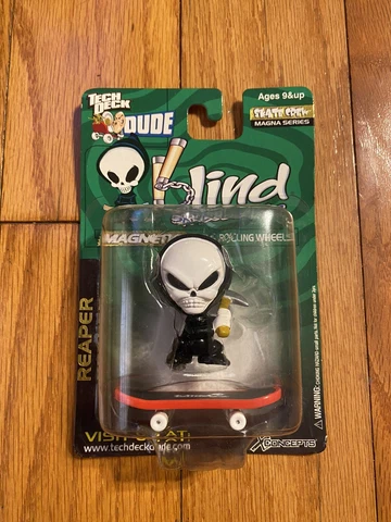 Tech Deck Dude Reaper Blind Skate Boards X Concepts Skate Crew Magna RARE NIB Cover