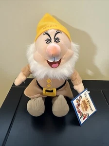 Walt Disney Sneezy Biancaneve e i sette nani peluche fabbrica di giocattoli con etichetta - Foto 1 di 11