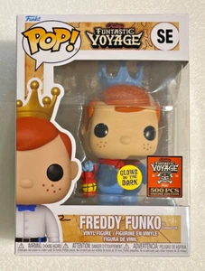 Freddy Funko As Conductor Glow In The Dark LE 500 Funtastic Voyage In Protector - Picture 1 of 9