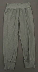 ATHLETA Salutation Jogger Pants Womens Large Green Casual Comfortable Stretch - Picture 1 of 12