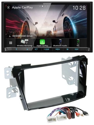 Kenwood MP3 2DIN USB DAB Bluetooth Autoradio für Hyundai i40 ab 11 VF Klavierlac - Bild 1 von 4