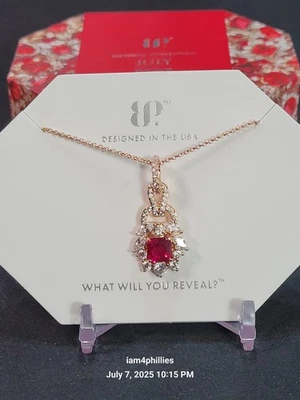 Bomb Party July 25 NK75089- Enrapt With A Captivating Glow, Lab Created Ruby RG - Image 1 of 3