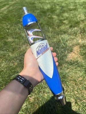 Rare Vintage Natural Light Beer Tap Handle Natty Lite - Image 1 of 4