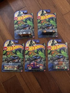 2025 HOT WHEELS HALLOWEEN COMPLETE SET OF 5 Hollowback Diesel Duty Night Shifter - Bild 1 von 12