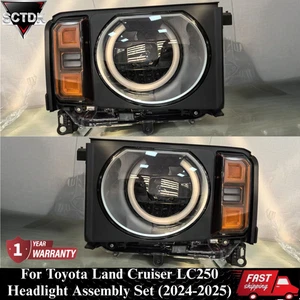 Right&Left LED Headlight Assembly for Toyota Land Cruiser LC250 LH/RH 2024–2025 - Picture 1 of 37