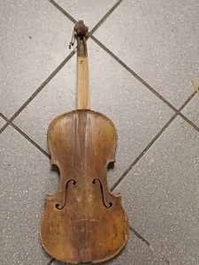 Old Antique Violin For Hanging On The Wall. In Bad Shape, Not Playable - Picture 1 of 15