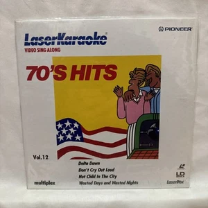 Laser Karaoke 70s Hits Vol 12 Laserdisc LD - Picture 1 of 2