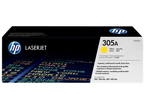 HP 305A Cartouche de toner jaune d'origine LaserJet, ~2 600 pages, CE412A - Photo 1/8