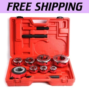 Professional Ratchet Pipe Threader with 7 Dies – Efficient Threading 3/8"-2" - Picture 1 of 7