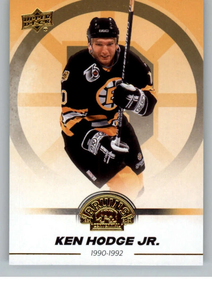 2023-24 Upper Deck Boston Bruins Centennial Hobby Base Cards Pick From List - Image 1 of 1