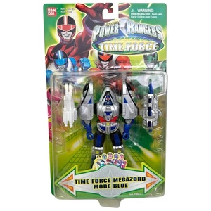 Power Rangers Time Force Megazord Mode Blue Actionfigur Bandai 2001 Sealed - Bild 1 von 6