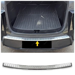Per TESLA MODEL Y 2024-SU Cromato Protezione Paraurti SPAZZOLATO ACCIAIO - Imagen 1 de 11