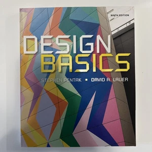 Design Basics - Paperback, by Pentak Stephen; Lauer David - GOOD - Picture 1 of 3