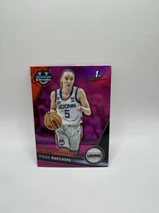 Paige Bueckers 2023-24 Bowman University Chrome Pink Refractor 1st Rookie Card - Picture 1 of 2