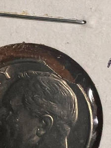 1990 Roosvelt Dime CLIPPED - Picture 1 of 5
